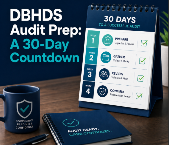 Cover for DBHDS Audit Prep: A 30-Day Countdown
